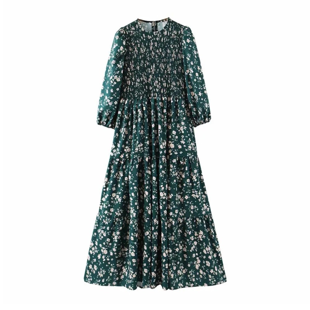 SOLD •vintage boho floral dress•